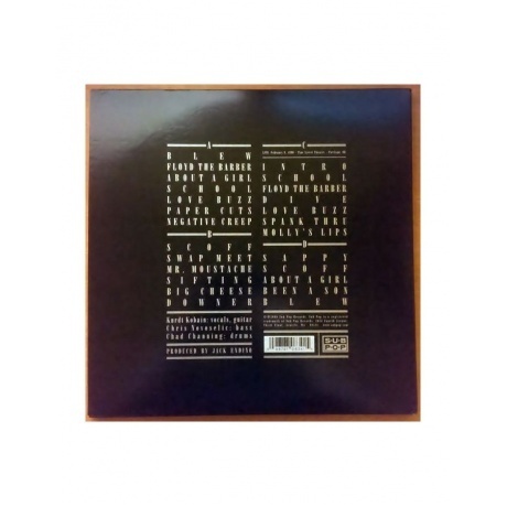 Nirvana - Bleach - deluxe (0098787083415) виниловая пластинка - фото 2