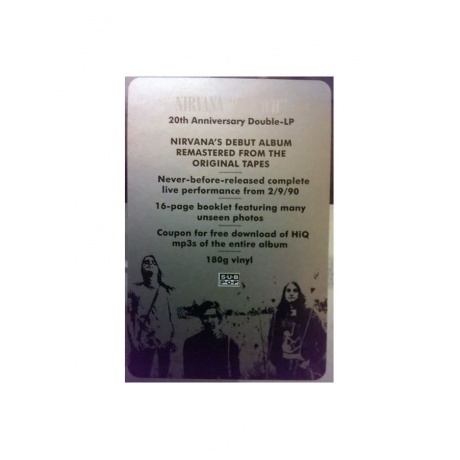 Nirvana - Bleach - deluxe (0098787083415) виниловая пластинка - фото 8