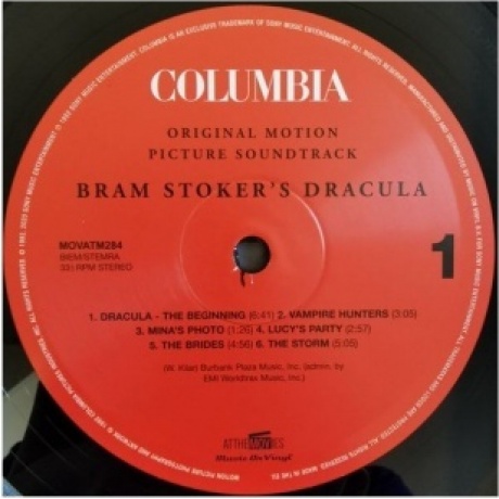 OST - Bram Stoker's Dracula (Wojciech Kilar) (8719262017818) виниловая пластинка - фото 3