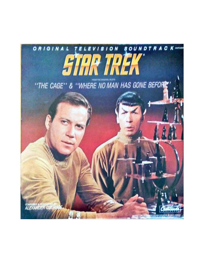 0090204026142, Виниловая пластинка OST, Star Trek: The Cage & Where No Man Has Gone Before (Alexander Courage)