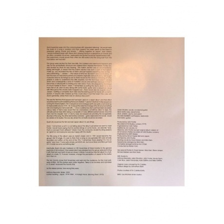 Japan - Quiet Life (Half Speed) (4050538625325) виниловая пластинка - фото 8