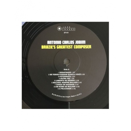 8436569191675, Виниловая пластинка Jobim, Antonio Carlos, Brazil's Greatest Composer - фото 4