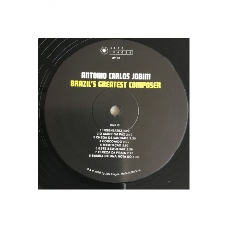 8436569191675, Виниловая пластинка Jobim, Antonio Carlos, Brazil's Greatest Composer - фото 5