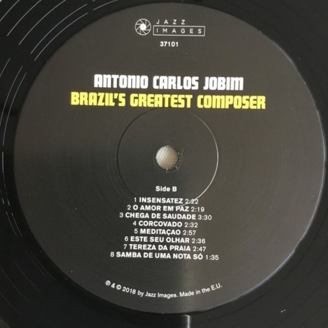 Antonio Carlos Jobim - Brazil's Greatest Composer (8436569191675) виниловая пластинка - фото 3
