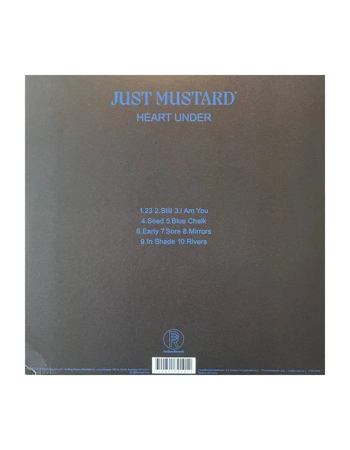 0720841301912, Виниловая пластинка Just Mustard, Heart Under - фото 2