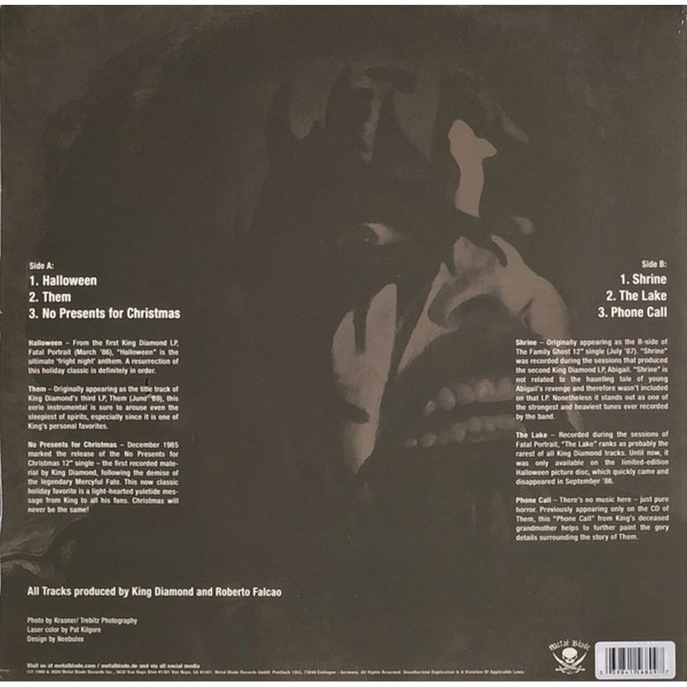 King Diamond - The Dark Sides EP (0039841568011) виниловая пластинка - фото 2