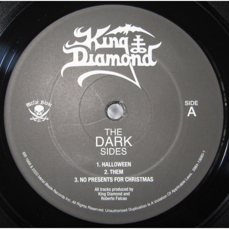 King Diamond - The Dark Sides EP (0039841568011) виниловая пластинка - фото 3