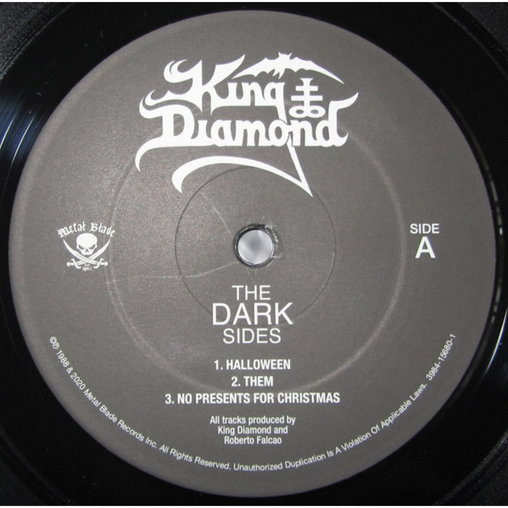 King Diamond - The Dark Sides EP (0039841568011) виниловая пластинка - фото 3