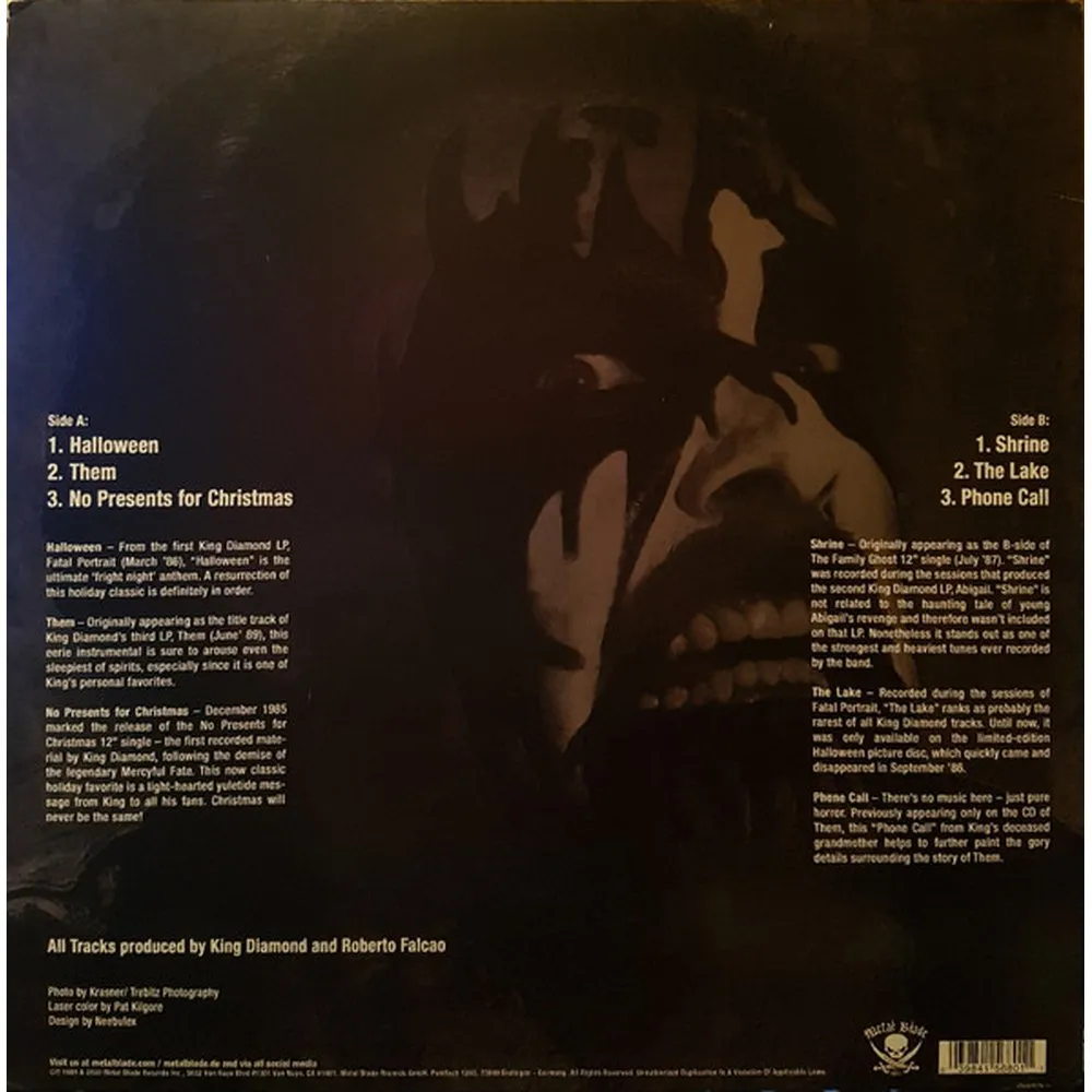 King Diamond - The Dark Sides EP (0039841568011) виниловая пластинка - фото 7