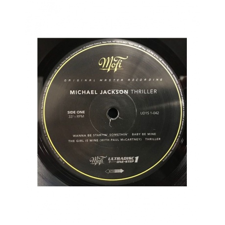 0821797104227, Виниловая пластинка Jackson, Michael, Thriller (Original Master Recording) - фото 4