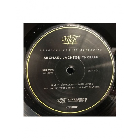 0821797104227, Виниловая пластинка Jackson, Michael, Thriller (Original Master Recording) - фото 5