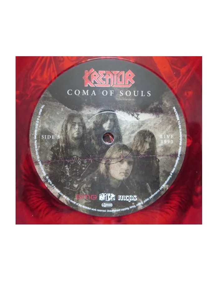 4050538336474, Виниловая пластинка Kreator, Coma Of Souls (coloured) - фото 12