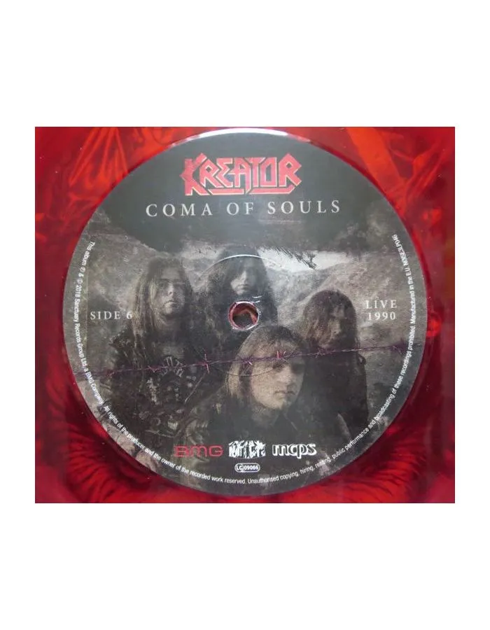 4050538336474, Виниловая пластинка Kreator, Coma Of Souls (coloured) - фото 13