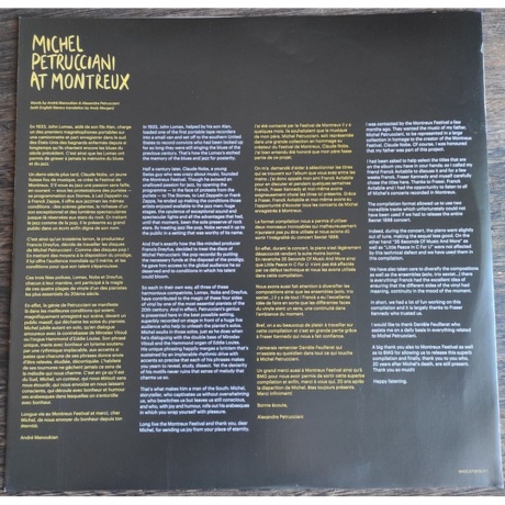 4050538799750, Petrucciani, Michel, The Montreux Years виниловая пластинка - фото 9