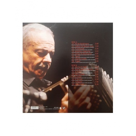 Astor Piazzolla - Tango Argentino (0090204707836) виниловая пластинка - фото 2