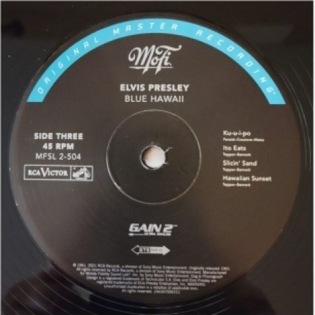 Elvis Presley - Blue Hawaii (Analogue, Original Master Recording) (0821797250412) виниловая пластинка - фото 3