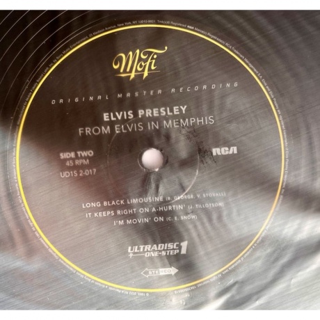 Elvis Presley - From Elvis In Memphis (Box) (Audiophile One-Step Pressing) (0821797201728) виниловая пластинка - фото 3
