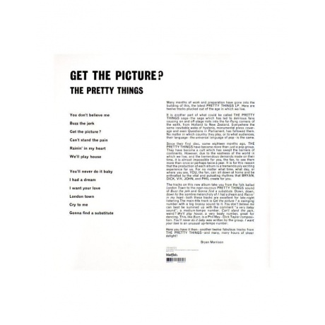 0636551801317, Виниловая пластинка Pretty Things, The, Get The Picture? - фото 2