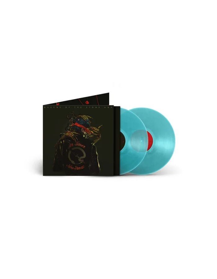 виниловая пластинка queens of the stone age in times new roman clear blue vinyl 2lp 0191401194709, Виниловая пластинка Queens Of The Stone Age, In Times New Roman (coloured)