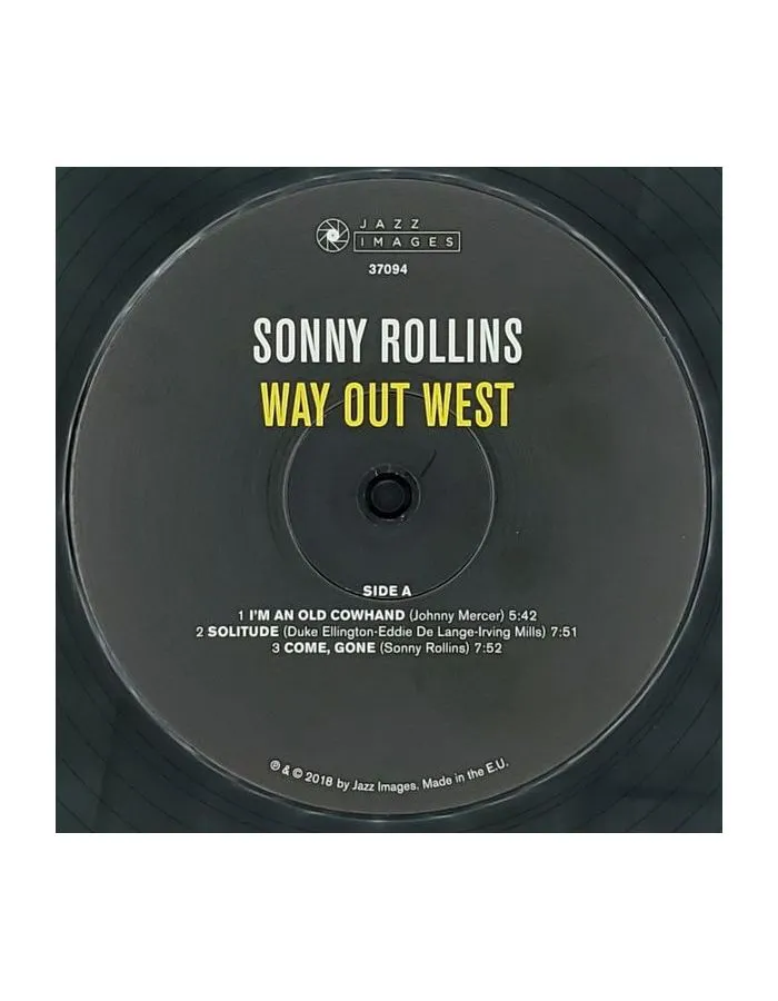 8436569191606, Виниловая пластинка Rollins, Sonny, Way Out West - фото 3