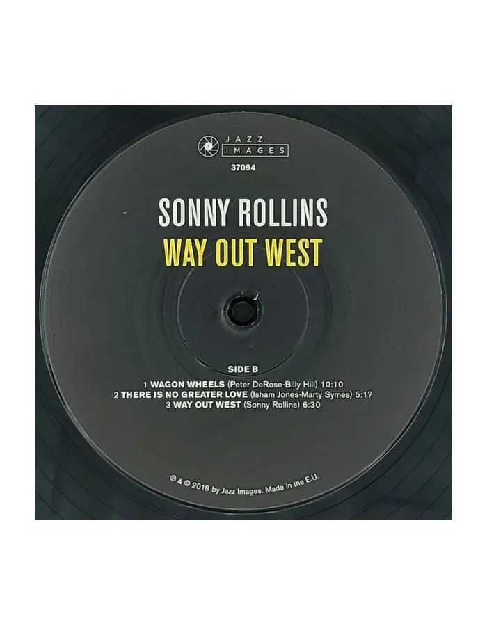 8436569191606, Виниловая пластинка Rollins, Sonny, Way Out West - фото 4