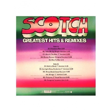 Scotch - Greatest Hits &amp; Remixes (0090204706211) виниловая пластинка - фото 2