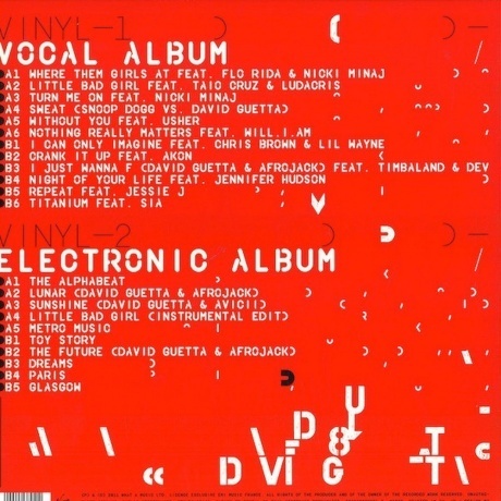 David Guetta - Nothing But The Beat (5099908389510) виниловая пластинка - фото 2