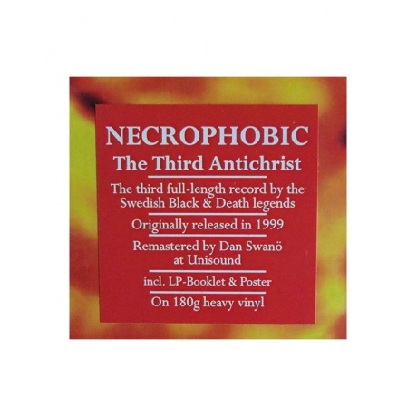 0194399957417, Виниловая пластинка Necrophobic, The Third Antichrist - фото 2