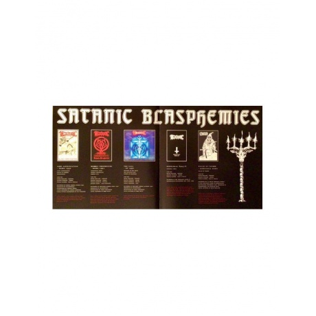 0194399898314, Виниловая пластинка Necrophobic, Satanic Blasphemies - фото 7