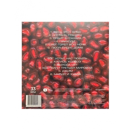 4601620992063, Виниловая пластинка Сплин, Гранатовый альбом (coloured) - фото 2