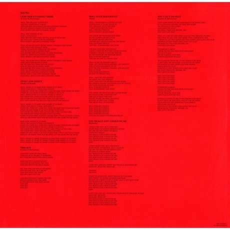 The Beatles - 1962-1966 (Half Speed) (0602455920539) виниловая пластинка - фото 15