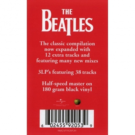 The Beatles - 1962-1966 (Half Speed) (0602455920539) виниловая пластинка - фото 17