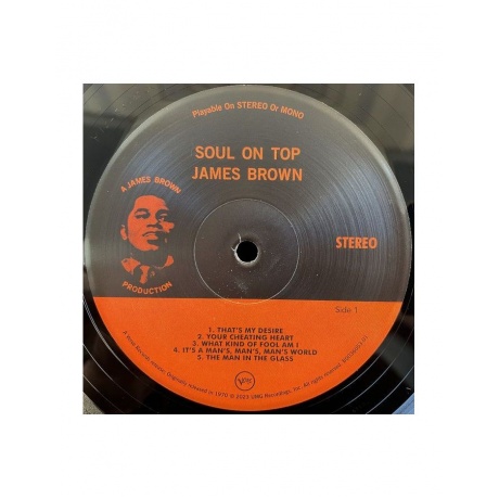 0602445991594, Виниловая пластинка Brown, James, Soul On Top - фото 5