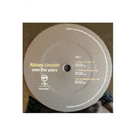 0602455912466, Виниловая пластинка Lincoln, Abbey, Over The Years - фото 3