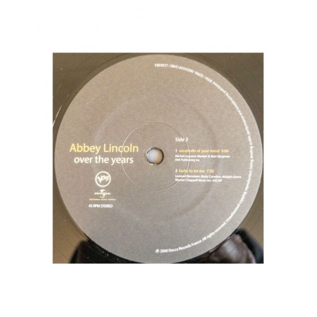 0602455912466, Виниловая пластинка Lincoln, Abbey, Over The Years - фото 5