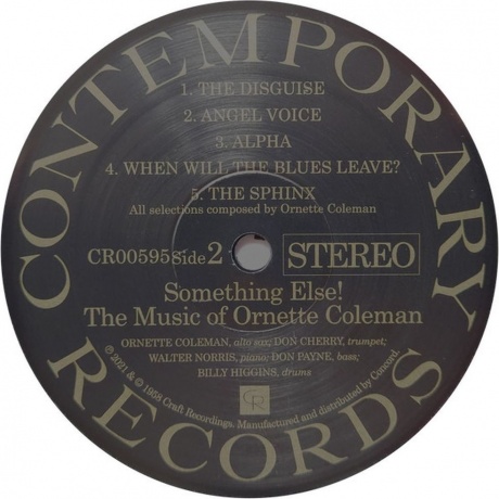 Ornette Coleman - Something Else!!! (Analogue, Acoustic Sounds) (0888072474543) виниловая пластинка - фото 4