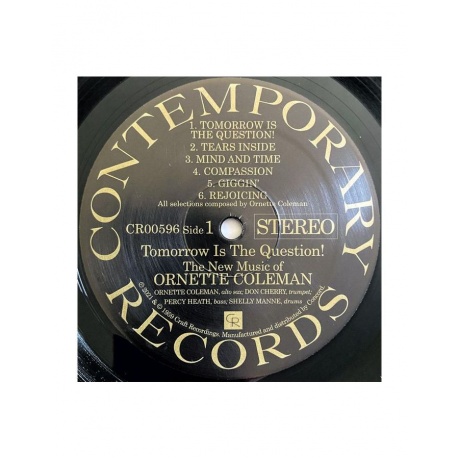 0888072474550, Виниловая пластинка Coleman, Ornette, Tomorrow Is The Question (Acoustic Sounds) - фото 3