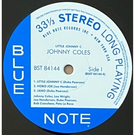 Johnny Coles - Little Johnny C (0602455041449) виниловая пластинка - фото 4