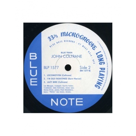 John Coltrane - Blue Train (0602537714100) виниловая пластинка - фото 5