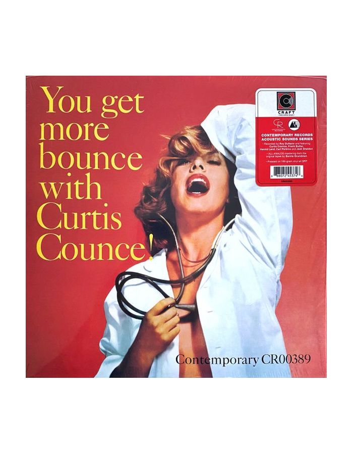 цена 0888072453746, Виниловая пластинка Counce, Curtis, You Get More Bounce With Curtis Counce (Acoustic Sound)