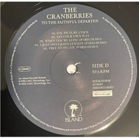 The Cranberries - To The Faithful Departed - deluxe (0602455709479) виниловая пластинка - фото 13