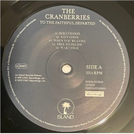 The Cranberries - To The Faithful Departed - deluxe (0602455709479) виниловая пластинка - фото 10