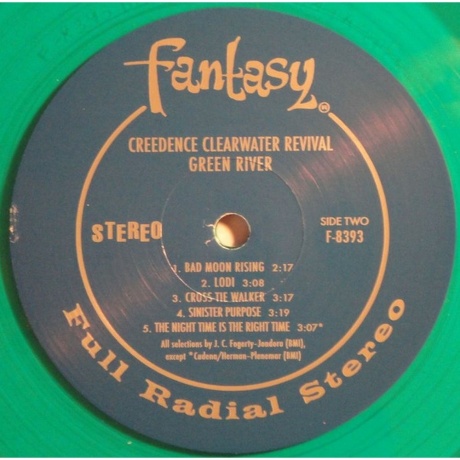 Creedence Clearwater Revival - Green River (0025218839310) виниловая пластинка - фото 4