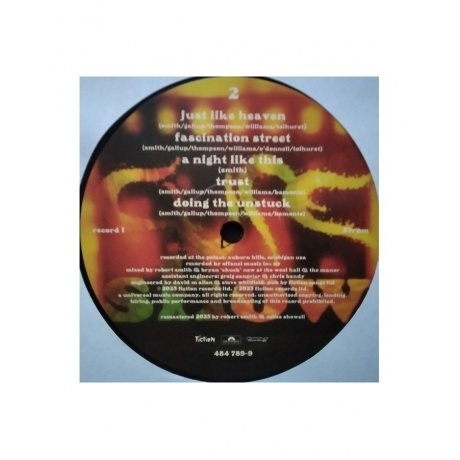 The Cure - Show (0602448478986) виниловая пластинка - фото 4