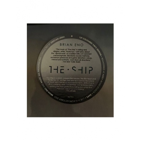 0602458274943, Виниловая пластинка Eno, Brian, The Ship (coloured) - фото 9