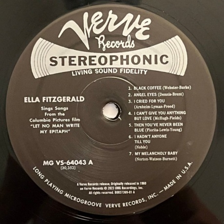Ella Fitzgerald - Let No Man Write My Epitaph (Analogue, Acoustic Sounds) (0602455093004) виниловая пластинка - фото 5