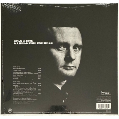 Stan Getz - Marrakesh Express (Audiophile, Verve By Request) (0602455735249) виниловая пластинка - фото 2