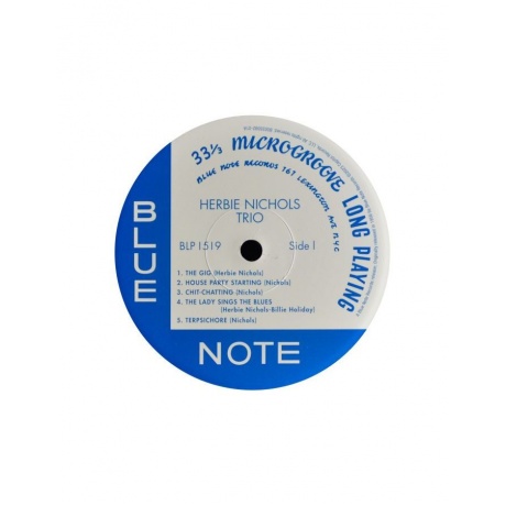 0602445396153, Виниловая пластинка Nichols, Herbie, Herbie Nichols Trio (Tone Poet) - фото 5