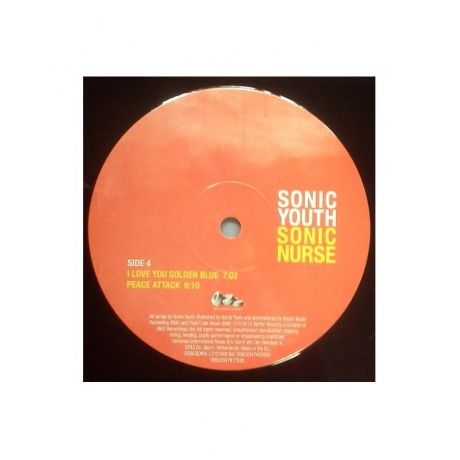 0602547493569, Виниловая пластинка Sonic Youth, Sonic Nurse - фото 8