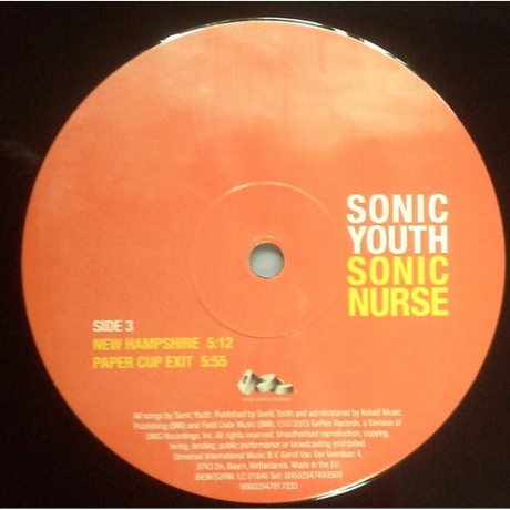 Sonic Youth - Sonic Nurse (0602547493569) виниловая пластинка - фото 7